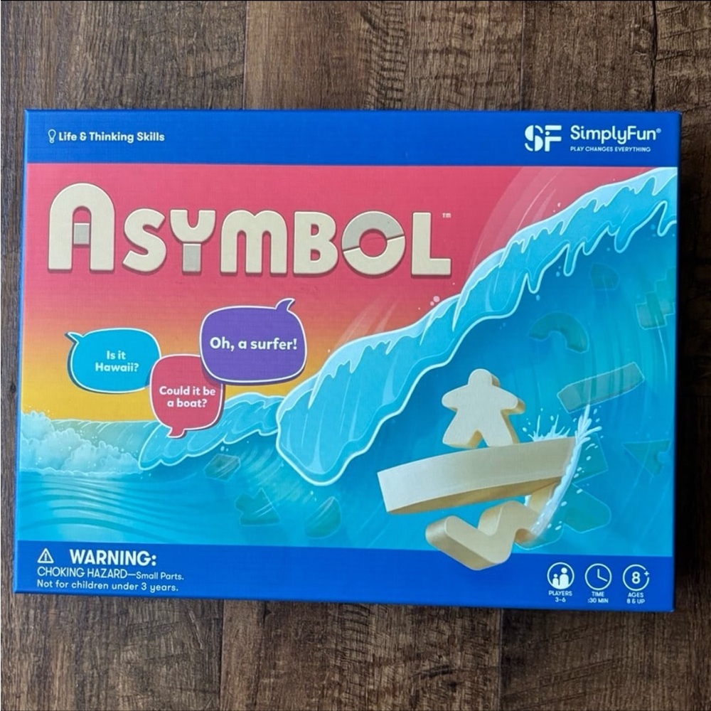 SimplyFun Asymbol Educational Game Pictionary Creativity Imagination Building
